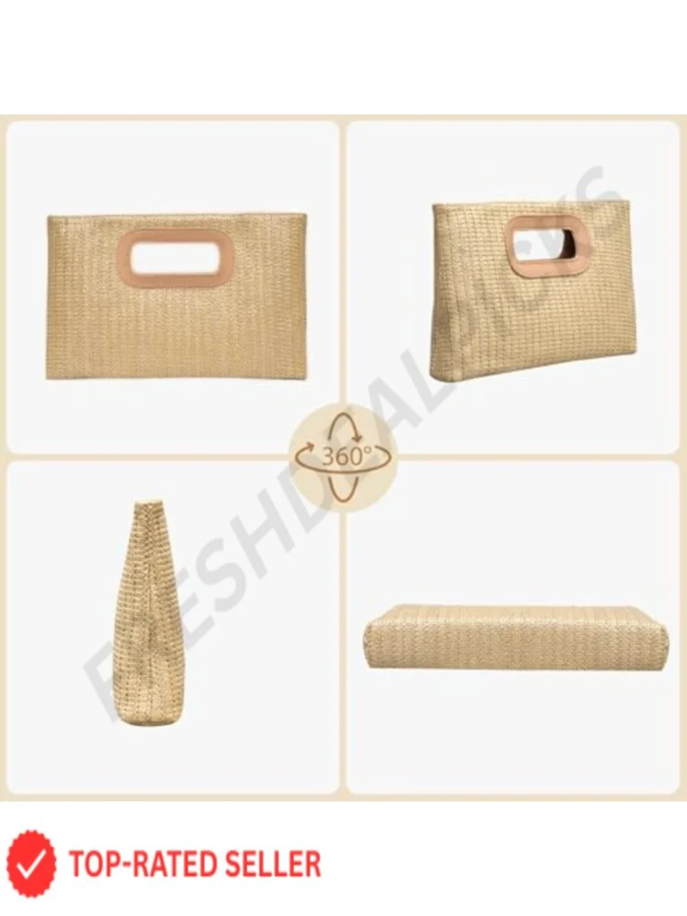 N/A handwoven straw